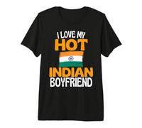 Amo a mi Novio Indio Caliente Divertido India Camiseta Premium