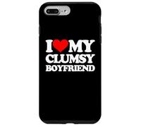Amo a mi novio torpe -Un diciendo novio sarcástico Carcasa para iPhone 7 Plus/8 Plus