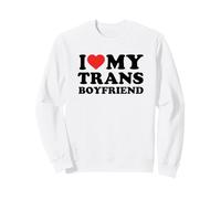 Amo a mi Novio transgénero LGBTQ Sudadera