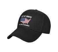 Amo A Mi País Pero Odio A Mi Gobierno Mujer Hombre Gorra Trucker Cómoda Gorra De Béisbol Transpirable Snapback Cap para Verano Running Deporte