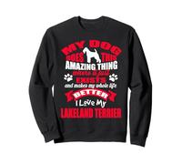Amo a mi Perro Lakeland Terrier Amantes Divertidos de los Sudadera