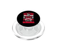 Amo a mi Perro Weimaraner Amantes Divertidos de los Perros PopSockets PopGrip para MagSafe