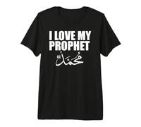 Amo a Mi Profeta Muhammad Islámico Camiseta Premium