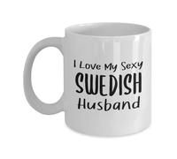 Amo A Mi Sexy Marido Sueco Mug Elegante Taza Duradero Taza De Café Para Oficina Hogar Espresso 330Ml