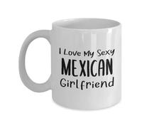 Amo A Mi Sexy Novia Mexicana Mug Con Asa Taza Chic Taza De Café Para Té Bebidas Frías Y Calientes Cacao 330Ml