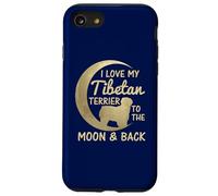 Amo a mi Terrier Tibetano hasta la Luna y de Vuelta Carcasa para iPhone SE (2020) / 7/8