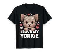Amo a mi Yorkie | Lindo Cachorro Yorkshire Terrier Camiseta