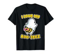 Amo a mis Boo-Tees | Linda Abeja Fantasma Halloween para Camiseta
