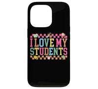 Amo a mis Estudiantes Maestro Pasión Escuela Apoyo Carcasa para iPhone 13 Pro