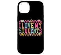Amo a mis Estudiantes Maestro Pasión Escuela Apoyo Carcasa para iPhone 14 Plus