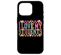 Amo a mis Estudiantes Maestro Pasión Escuela Apoyo Carcasa para iPhone 16 Pro