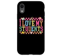 Amo a mis Estudiantes Maestro Pasión Escuela Apoyo Carcasa para iPhone XR
