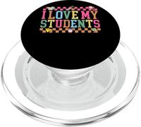 Amo a mis Estudiantes Maestro Pasión Escuela Apoyo PopSockets PopGrip para MagSafe