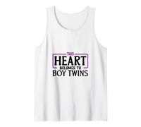 Amo a mis Hijos Gemelos Camiseta sin Mangas