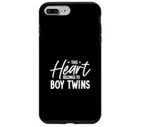 Amo a mis Hijos Gemelos Carcasa para iPhone 7 Plus/8 Plus
