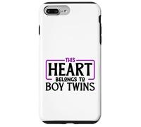 Amo a mis Hijos Gemelos Carcasa para iPhone 7 Plus/8 Plus