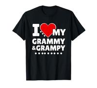 Amo a mis Nietos Grammy y Grampy Camiseta