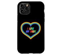 Amo a mis papás abiertamente gay & Amado Orgullo Orgullo Padres Padre Carcasa para iPhone 11 Pro