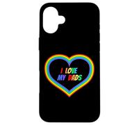 Amo a mis papás abiertamente gay & Amado Orgullo Orgullo Padres Padre Carcasa para iPhone 16 Plus