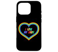 Amo a mis papás abiertamente gay & Amado Orgullo Orgullo Padres Padre Carcasa para iPhone 16 Pro