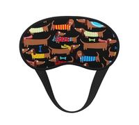 Amo a mis perros salchicha, Cubiertas oculares completas, antifaces para dormir que bloquean la luz, orejeras opacas para dormir