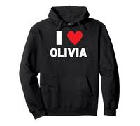 Amo a Olivia Sudadera con Capucha