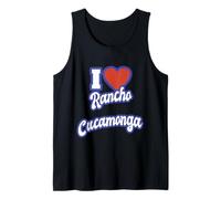 Amo a Rancho Cucamonga California Camiseta sin Mangas
