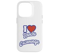 Amo a Rancho Cucamonga California Carcasa para iPhone 14 Pro