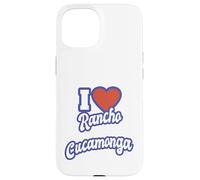Amo a Rancho Cucamonga California Carcasa para iPhone 15
