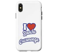 Amo a Rancho Cucamonga California Carcasa para iPhone X/XS