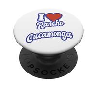 Amo a Rancho Cucamonga California PopSockets PopGrip Adhesivo