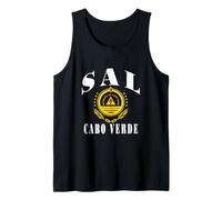 Amo a Sal Cabo Cabo Verde con Cabo Verde EmbleM Camiseta sin Mangas
