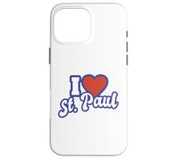 Amo a San Pablo Minnesota Carcasa para iPhone 16 Pro MAX