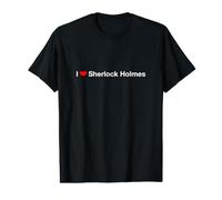 Amo a Sherlock Holmes Camiseta gráfica económica