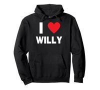 Amo a Willy Sudadera con Capucha
