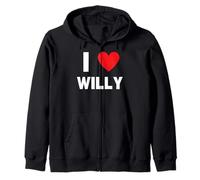 Amo a Willy Sudadera con Capucha