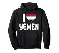 Amo a Yemen Fan Yemen Herencia yemení Sudadera con Capucha