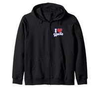 Amo al tío Sudadera con Capucha