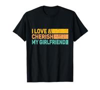 Amo & Apreciar a mi Novia Relación romántica Pareja Camiseta