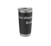 Amo Arkansas el final Vaso térmico de acero inoxidable de doble pared