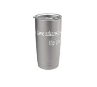 Amo Arkansas el final Vaso térmico de acero inoxidable de doble pared