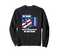 Amo Cabo Verde Cabo Verde Con Cabo Verde Bandera Mapa Independencia Sudadera