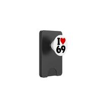 AMO CORAZÓN 69 SIXTY NINE PopSockets PopWallet para MagSafe