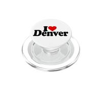 Amo CORAZÓN Denver Colorado PopSockets PopGrip para MagSafe