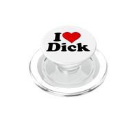 Amo CORAZÓN Dick Richard PopSockets PopGrip para MagSafe