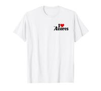 AMO CORAZÓN EL ARCHIPELAGO DE AZORES PORTUGAL Camiseta