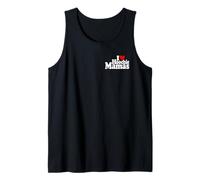 Amo CORAZÓN Hoochie Mamas Camiseta sin Mangas