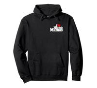 Amo CORAZÓN Hoochie Mamas Sudadera con Capucha