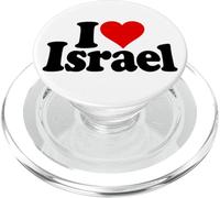 Amo CORAZÓN Israel Cultura JUDÍA ISRAELÍ PopSockets PopGrip para MagSafe
