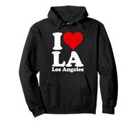 Amo CORAZÓN LA LOS Angeles California Sudadera con Capucha